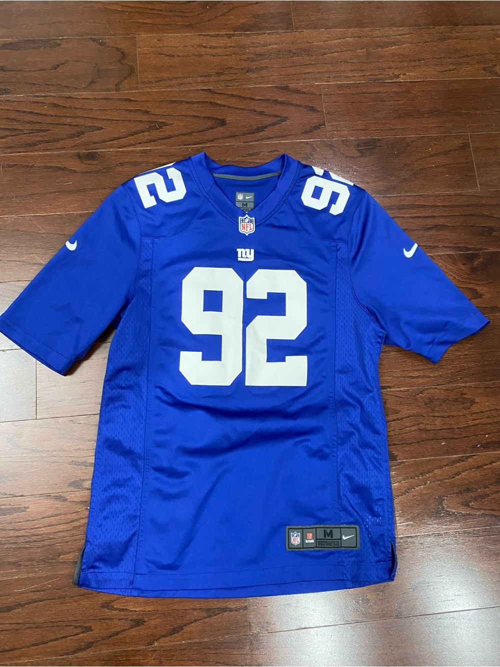 Nike New York Giants official #92 Michael Strahan jersey medium
